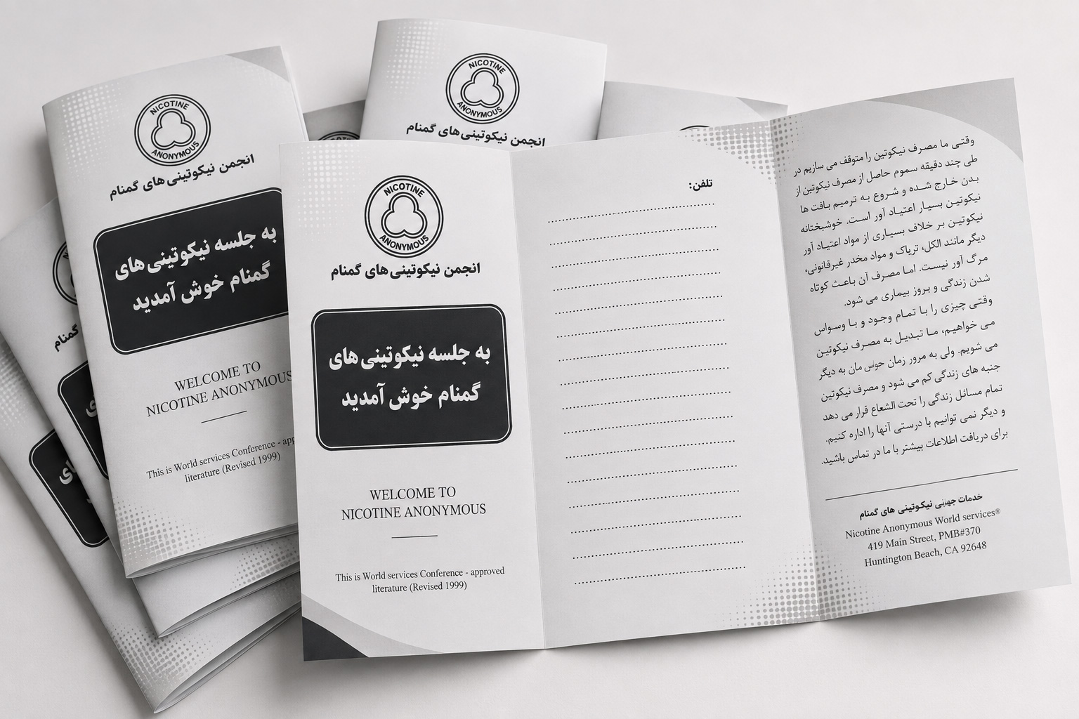 Welcome to the Nicotine Anonymous meeting. به جلسات نیکوتینی های گمنام خوش آمدید - تصویر 1